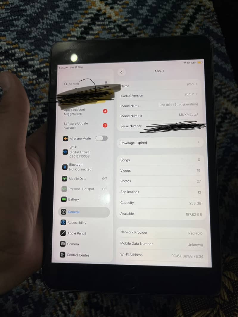 i pad Mini 5 2