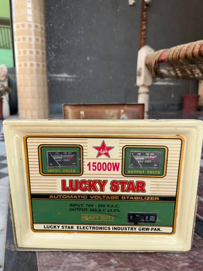 15000 watt Stabilizer LUCKYSTAR