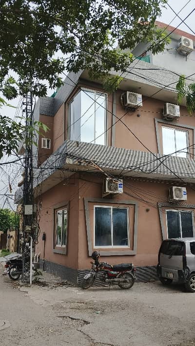 8 Marla 3 Triple Stories Cornor Building Fully Furnished Running Hostel For Sale  Rajistri Intqal. Demand 7 Crore 30 lakh