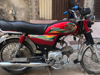 United Bike 70cc | 2023 Model All Ok Condition 9/10