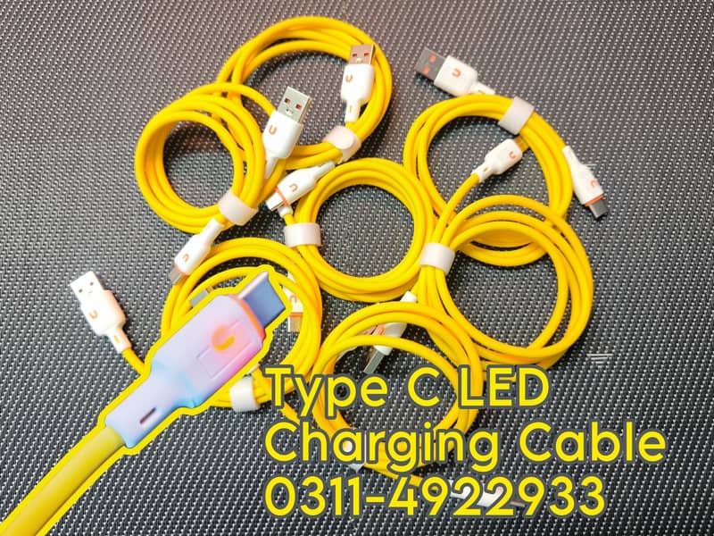 LED Charging Cable TYPE C 0