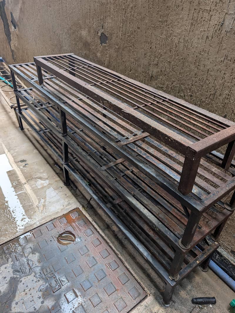 Angle Iron Stands 1
