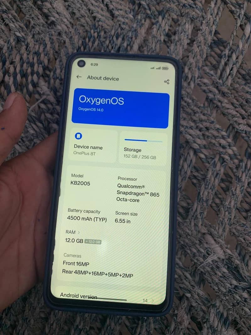 One Plus 8T 0