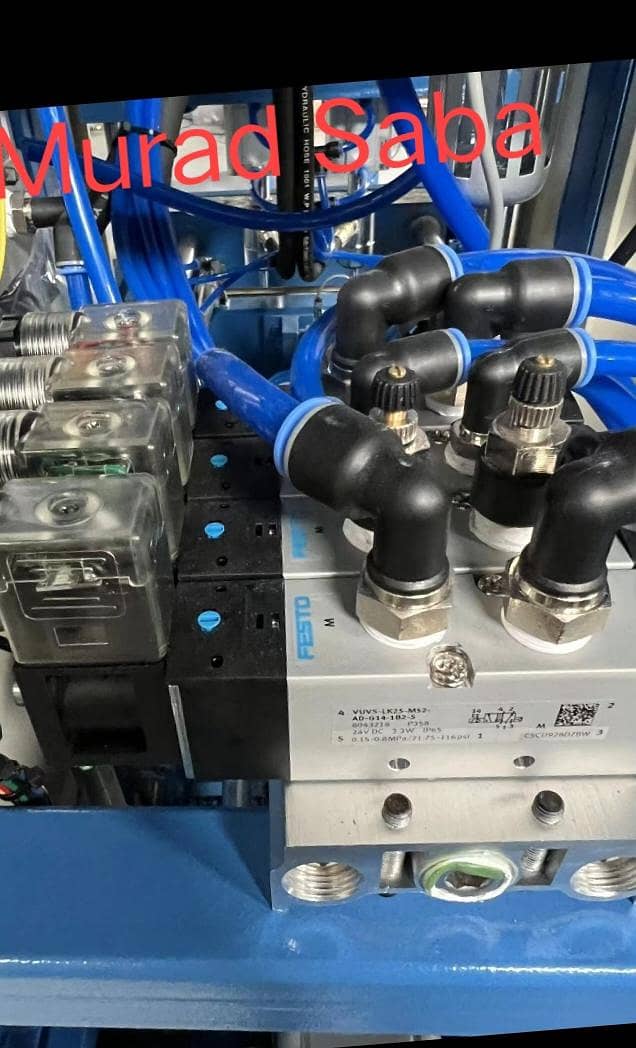 Pet blow machine semi automatic 9