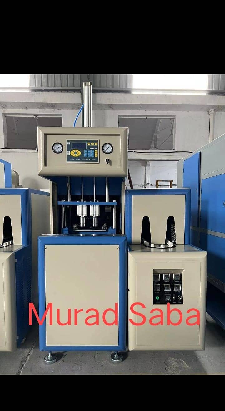 Pet blow machine semi automatic 11