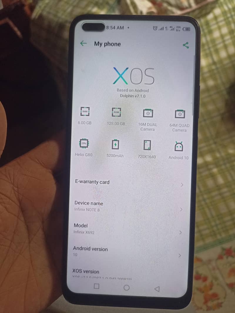 Infinix Note 8 6