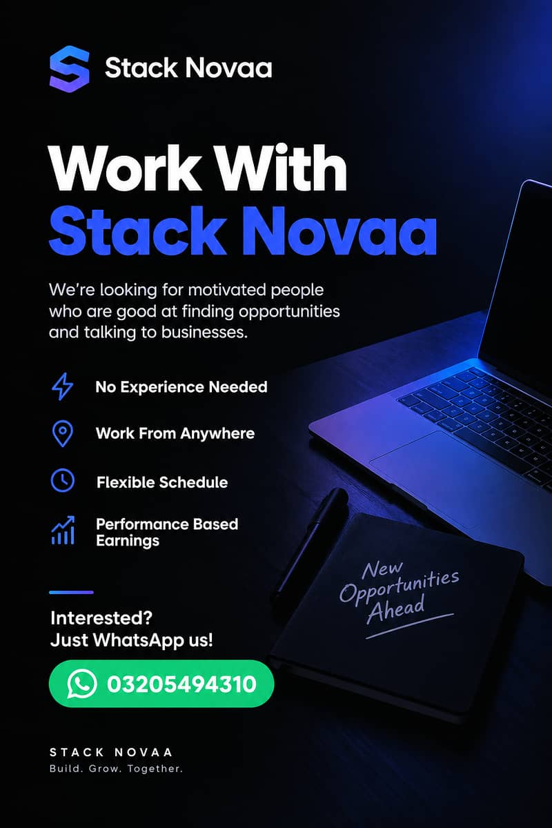 Work With Stack Novaa — No Experience Needed 0