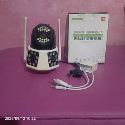 WiFi three screen intelligent Camera