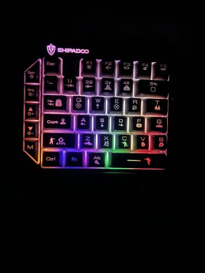 One handed gaming keyboard