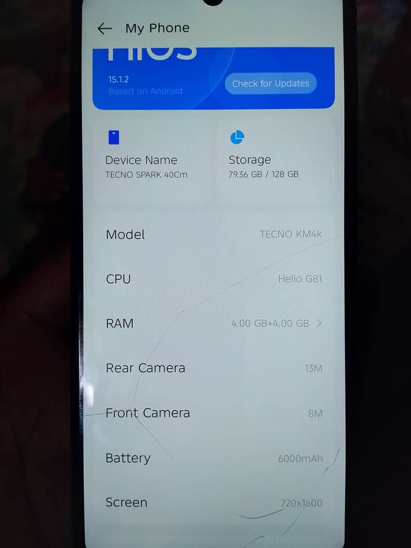 Tecno CAMON 40 0