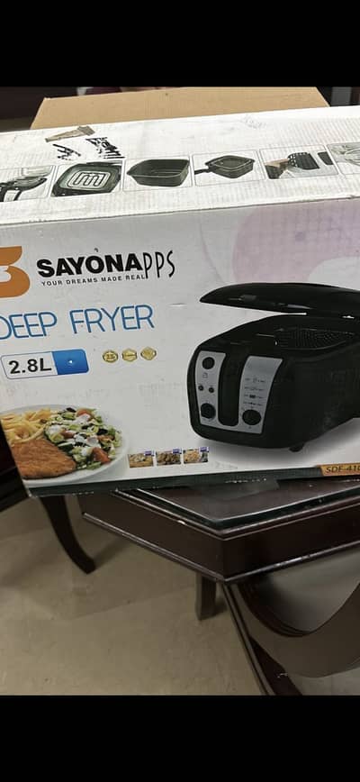 New deep fryer