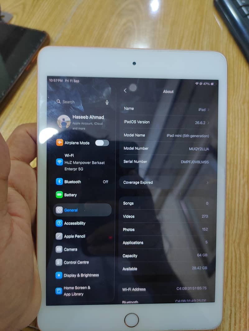 Ipad mini 5 64GB 6