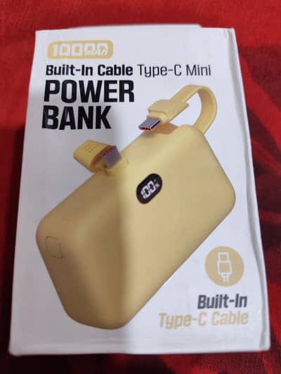 power bank original 10000mh seald pack tubro charge 25watts support