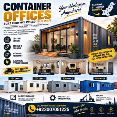Custom Container Office | Portable Site Office | Cabin for 03007051225