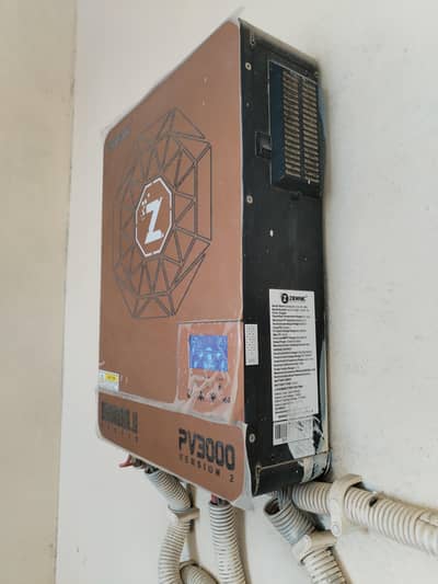 Ziewnic Diamond II PV3000 Solar Inverter + 2 Batteries — Warranty