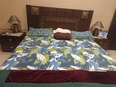 King size double bed