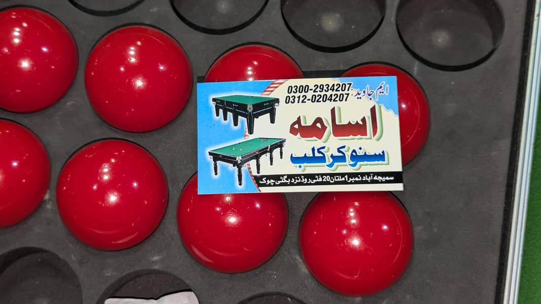 RASOON SNOOKER TABLE 6