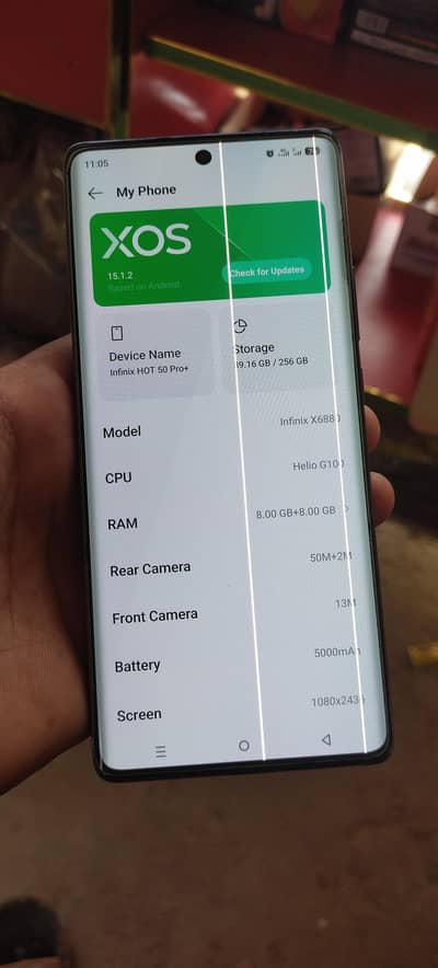 Infinix hot 50 pro plus