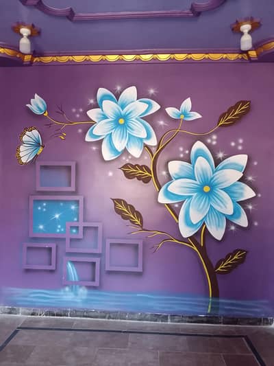 professional painter | house, office & 3D wall painting