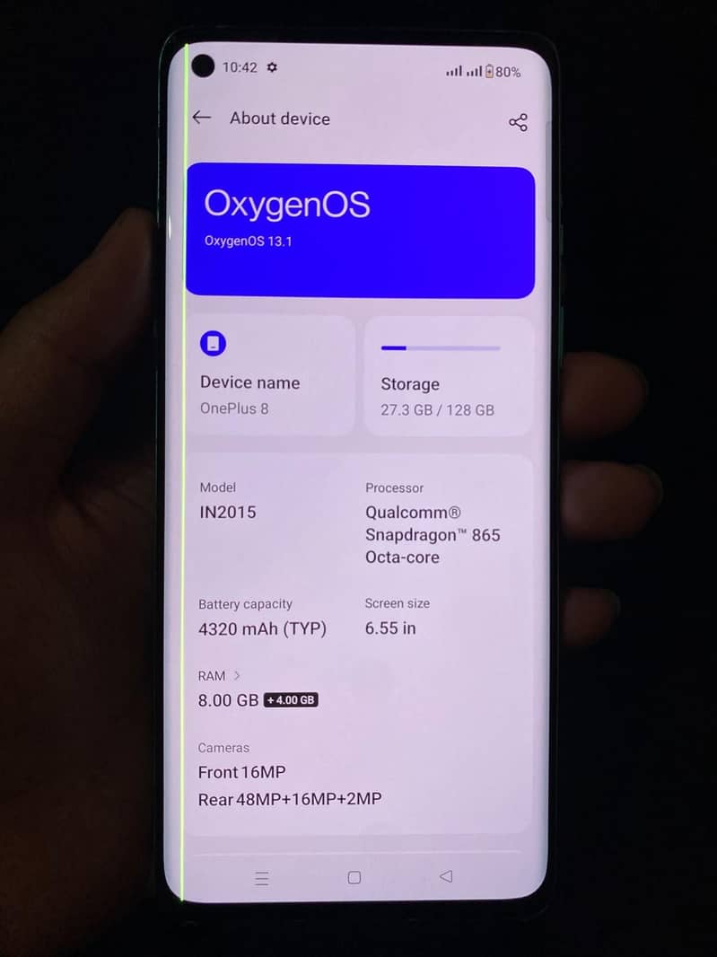 one plus 8 0