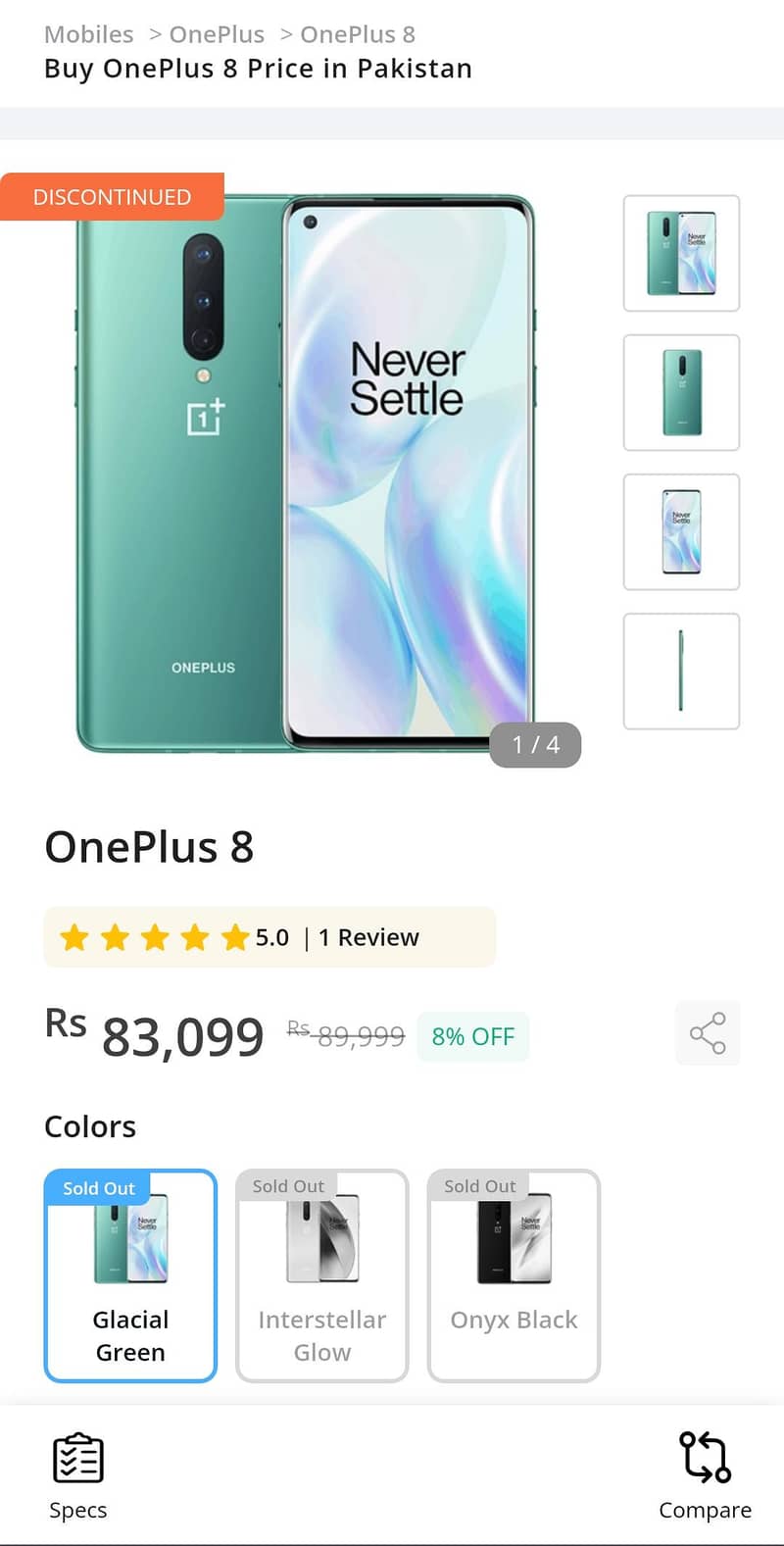 one plus 8 1