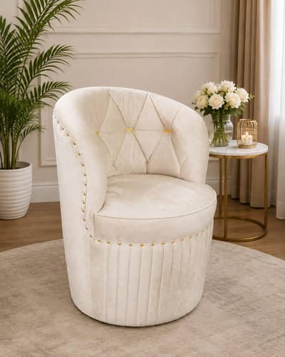 Round sofa chairs