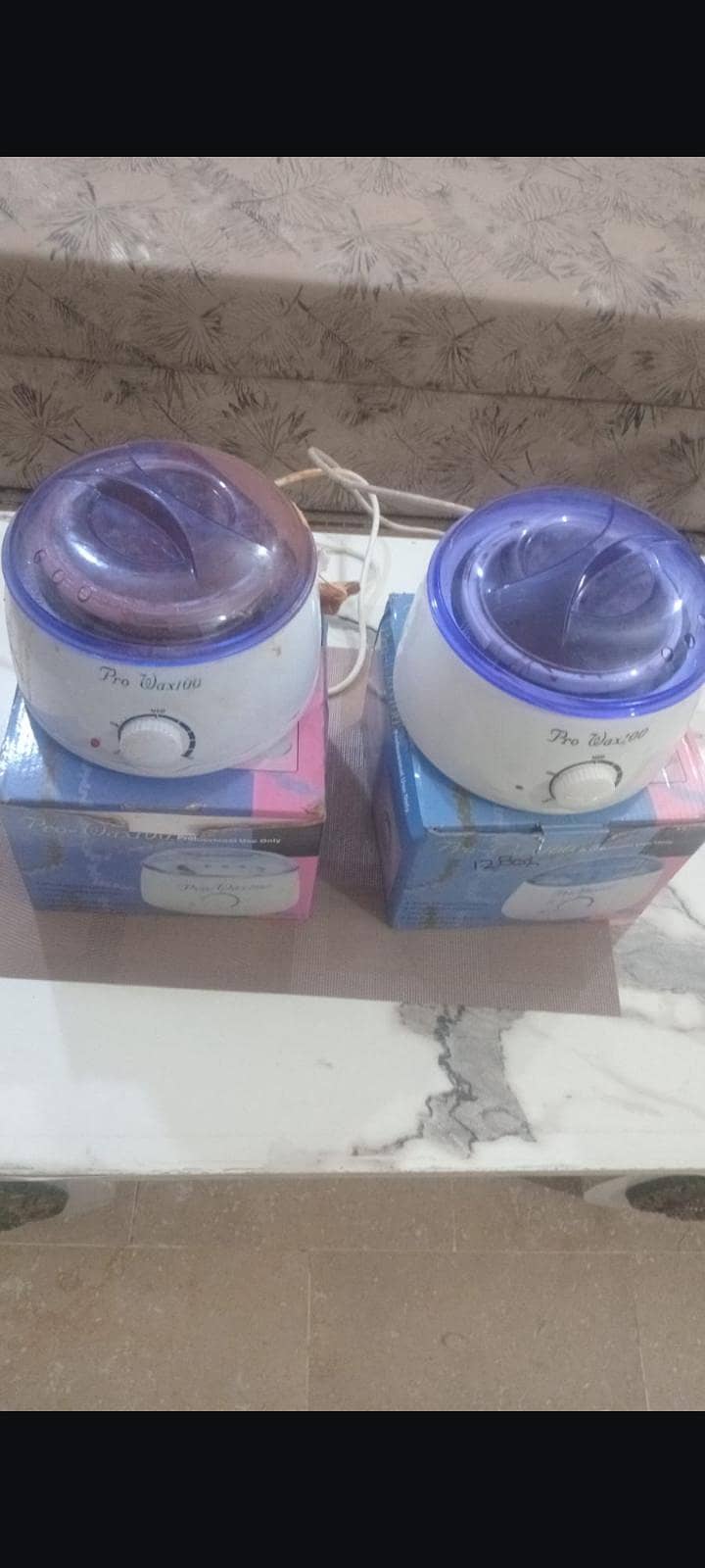 wax machine. 0