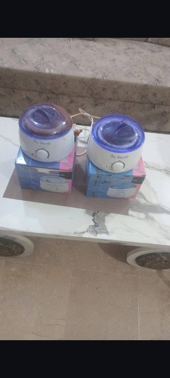 wax machine. 1