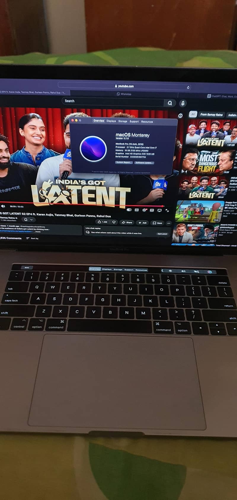MacBook pro 2016 Mint condition 1
