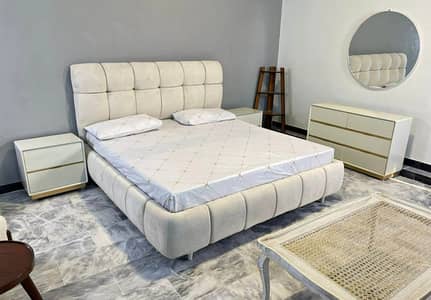 Branded Double Bed/Single Bed Side Table/Dressing/King size Bed