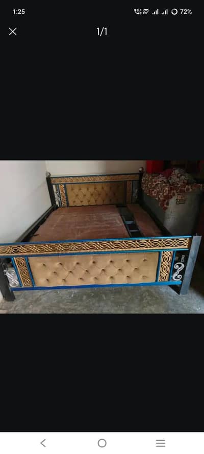 King size bed whit Matrs