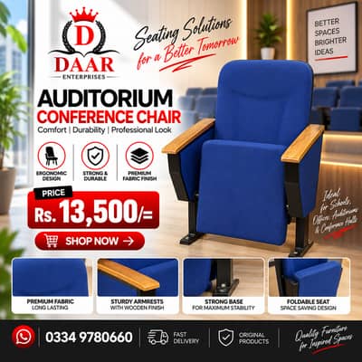 Auditorium Sofa Chairs | VIP Auditorium Chairs | Customized Auditorium