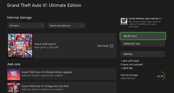GTA 6 GAMES & Xbox one series S