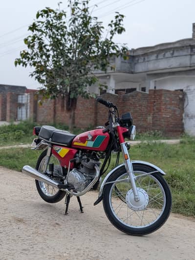 Honda CG-125 2026 brand new condition