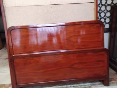 sheesham wood single master bed for sale