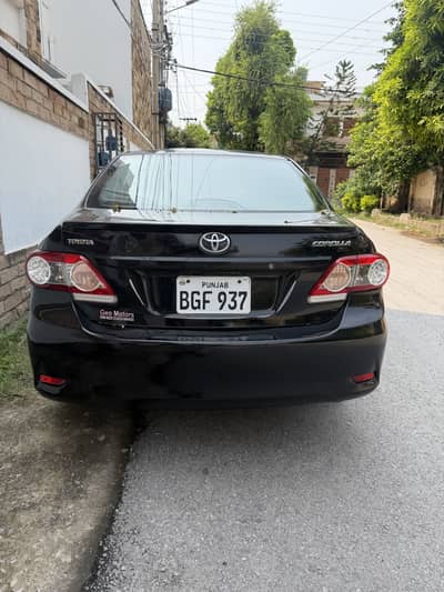 Toyota Corolla XLI 2012 Total genuine Lahore registration