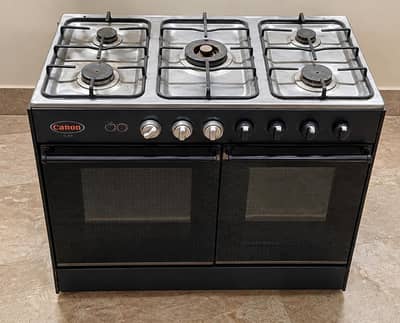 Gas Cooking Range with Oven – 5 Burner Stove