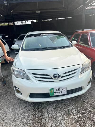 Toyota Corolla XLI 2012
