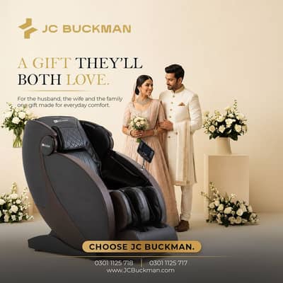 JC Buckman IndulgeUs - Full Body Massage - Zero Gravity - 28 Rollers