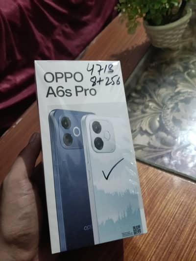 1 month use ha white color ha 8+8 256 Gb oppo a 6s pro