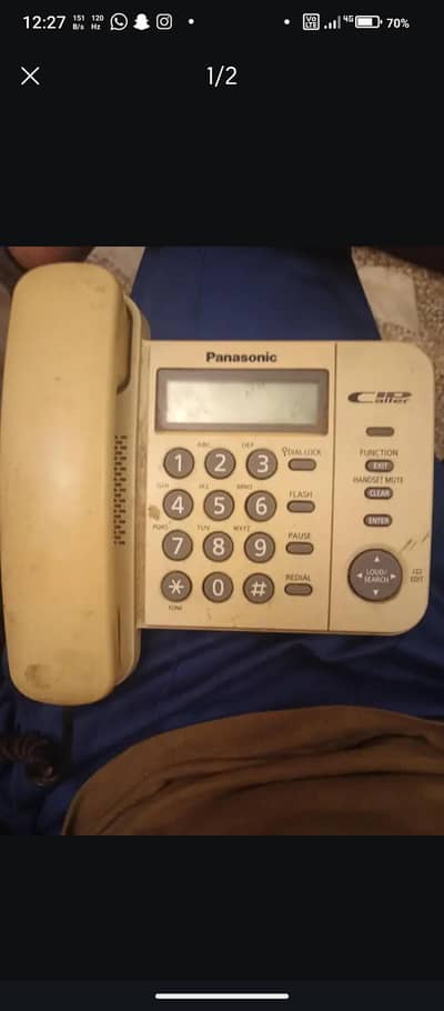 Panasonic Corded Landline Phone KX-TS560MX