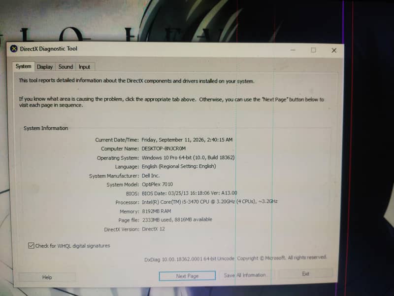 dell optiplex 7010 4