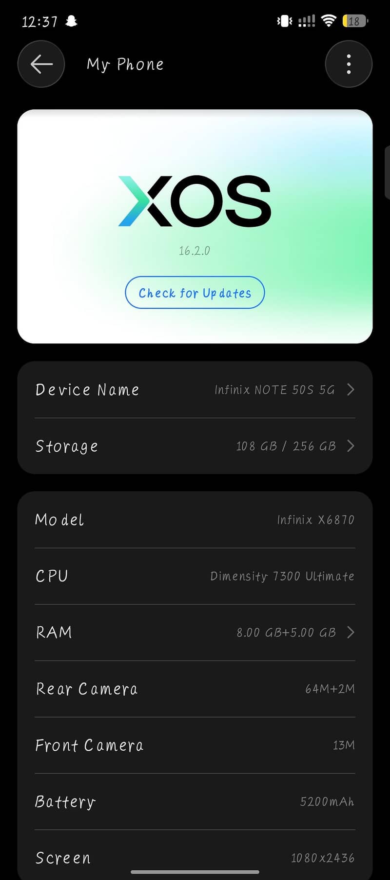 Infinix Note 50 6