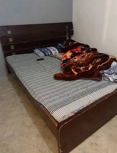 Double size Bed with mattress