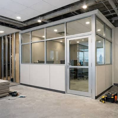 Gypsum board partitions/Interior partitions/Wall partitions/Partition