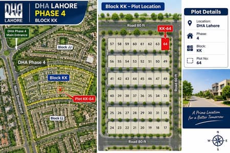 DHA PHASE 4 BLOCK KK PLOT NO 64