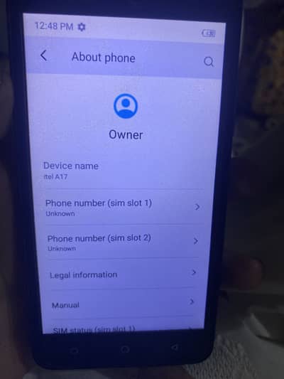 Itel A17