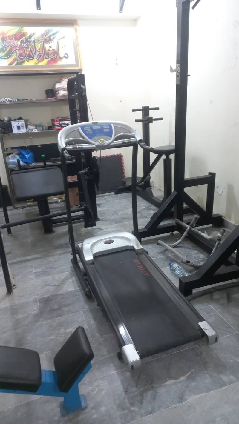Automatic treadmill Exercise running walk jogging machine runner gym 5