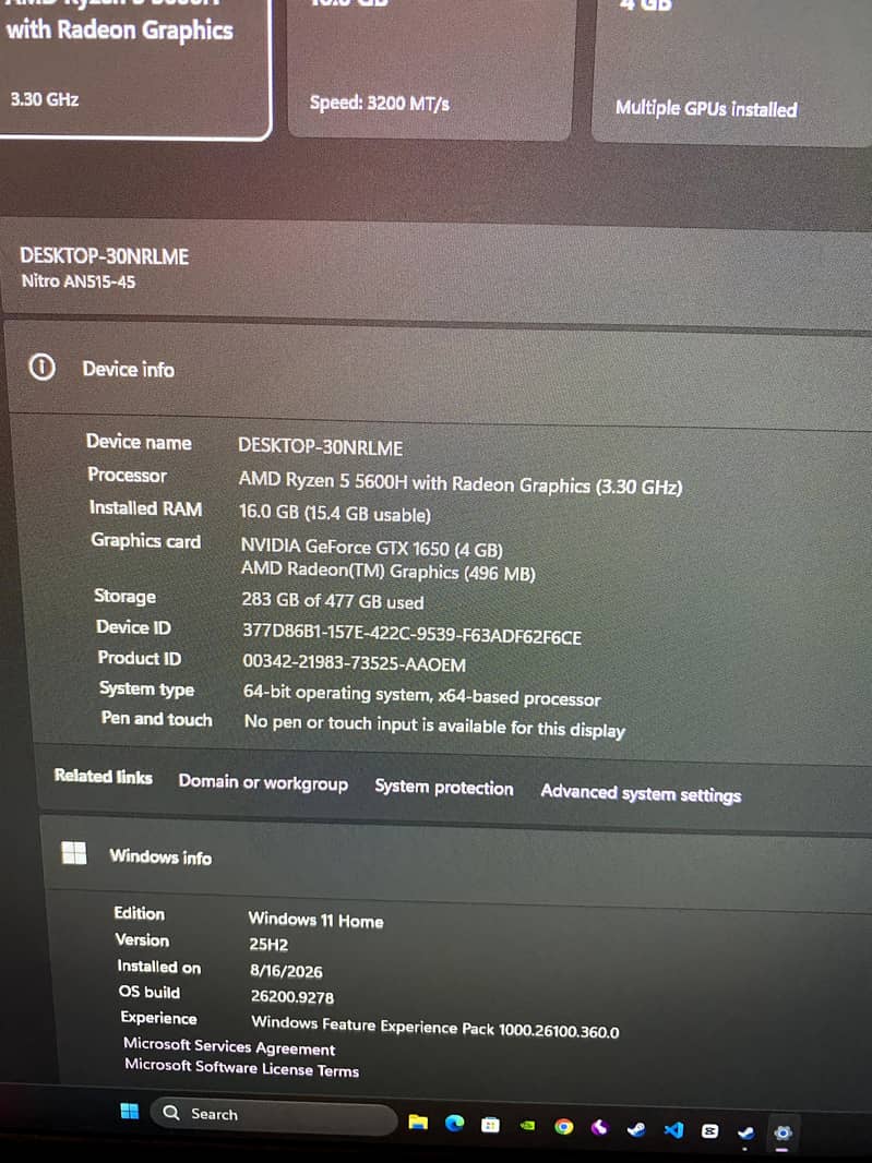 Acer Nitro 5 3