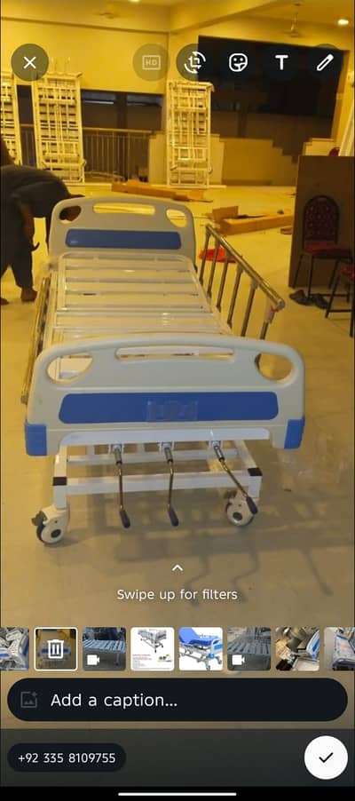 Patient Bed | Hospital Bed With Wheels | Clinic Bed | Best Prices